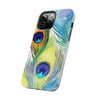 iPhone 12 Mini Peacock Feathers Tough Phone Case | Orca Snork