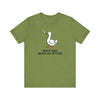 Heather Green | Duck No Peace Unisex Short Sleeve T-Shirt | Orca Snork