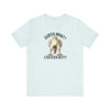Heather Ice Blue | Guess What Chicken Butt Unisex T-Shirt | Orca Snork