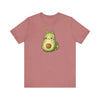 Heather Mauve | Avo Cat Unisex Short Sleeve T-Shirt | Orca Snork