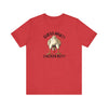 Heather Red | Guess What Chicken Butt Unisex T-Shirt | Orca Snork