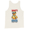 Oatmeal Triblend | Mister Purrfect Trailblazer Don't Duck With Me Tank Top | Orca Snork