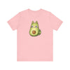 Pink | Avo Cat Unisex Short Sleeve T-Shirt | Orca Snork
