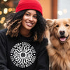 S | Dog Mom Social Club Crewneck Sweatshirt | Orca Snork