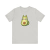 Silver | Avo Cat Unisex Short Sleeve T-Shirt | Orca Snork