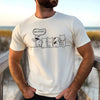 Silver | Snork Original Kiss My Butt Dog Short Sleeve T-Shirt | Orca Snork