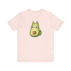 Soft Pink | Avo Cat Unisex Short Sleeve T-Shirt | Orca Snork