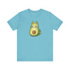 Turquoise | Avo Cat Unisex Short Sleeve T-Shirt | Orca Snork