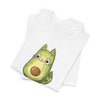 White | Avo Cat Unisex Short Sleeve T-Shirt | Orca Snork