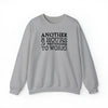 S | Another 8 Hours Of Pretending To Work Unisex Crewneck Sweatshirt | Orca Snork