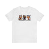 Ash | I Was Normal 3 Cats Ago Unisex Short Sleeve T-Shirt | Orca Snork