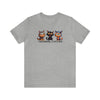 Athletic Heather | I Was Normal 3 Cats Ago Unisex Short Sleeve T-Shirt | Orca Snork
