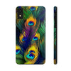 iPhone XR | Bold Peacock Feather Print Tough Phone Case | Orca Snork