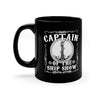 11oz | Captain of the Ship Show 11oz Black Mug | Orca Snork