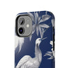 iPhone 14 Pro | Chinoiserie Blue White Bird Tough Phone Case | Orca Snork