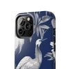 iPhone 14 Pro | Chinoiserie Blue White Bird Tough Phone Case | Orca Snork