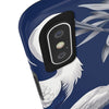 iPhone 14 Pro | Chinoiserie Blue White Bird Tough Phone Case | Orca Snork
