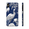 iPhone 14 | Chinoiserie Blue White Bird Tough Phone Case | Orca Snork