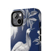 iPhone 14 Pro | Chinoiserie Blue White Bird Tough Phone Case | Orca Snork
