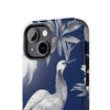 iPhone 14 Pro | Chinoiserie Blue White Bird Tough Phone Case | Orca Snork