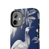 iPhone 14 Pro | Chinoiserie Blue White Bird Tough Phone Case | Orca Snork
