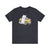 Heather Navy | Adorable Cat Fixing A Car Unisex Short Sleeve T-Shirt | Orca Snork
