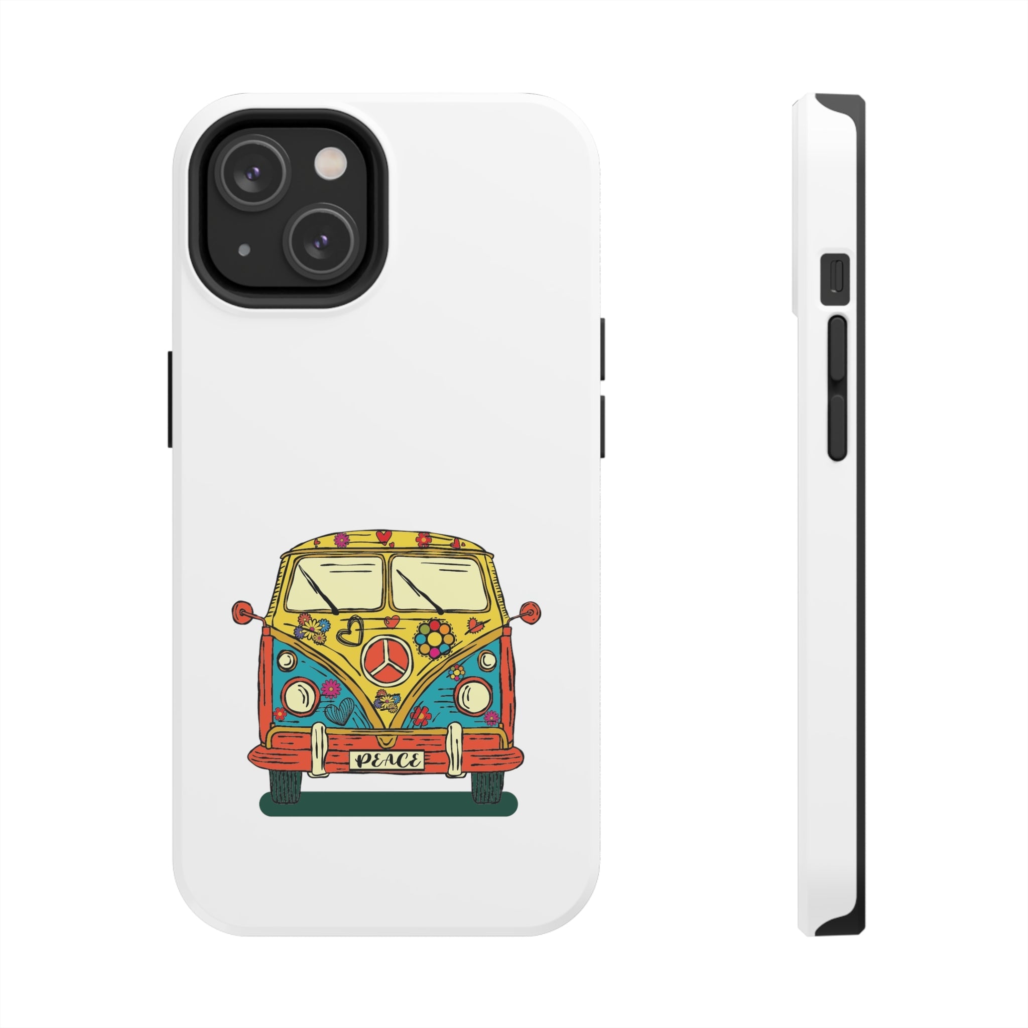 Hippie Surf Camping VW Bus Tough Phone Case