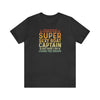 Dark Grey Heather | I Never Dreamed I'd Grow Up Sexy Boat Captain Unisex Short Sleeve T-Shirt | Orca Snork