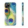 iPhone 11 Pro Max | Peacock Feathers Tough Phone Case | Orca Snork