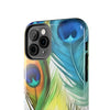 iPhone 12 Mini | Peacock Feathers Tough Phone Case | Orca Snork