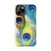 iPhone 12 Mini | Peacock Feathers Tough Phone Case | Orca Snork