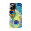 iPhone 12 Mini | Peacock Feathers Tough Phone Case | Orca Snork