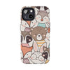 iPhone 13 | Woodland Animals Tough Phone Case | Orca Snork