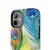 Peacock Feathers Tough Phone Case | Orca Snork