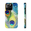 iPhone 13 Pro | Peacock Feathers Tough Phone Case | Orca Snork
