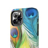 iPhone 12 Mini | Peacock Feathers Tough Phone Case | Orca Snork