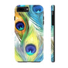 iPhone 7 Plus, iPhone 8 Plus | Peacock Feathers Tough Phone Case | Orca Snork