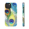 iPhone 14 | Peacock Feathers Tough Phone Case | Orca Snork