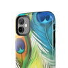 iPhone 12 Mini | Peacock Feathers Tough Phone Case | Orca Snork