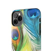 iPhone 12 Mini | Peacock Feathers Tough Phone Case | Orca Snork