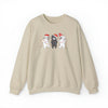 S | Funny Cat Christmas Unisex Crewneck Sweatshirt | Orca Snork