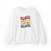 S | Peace Love Rescue Unisex Crewneck Sweatshirt | Orca Snork