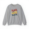 S | Peace Love Rescue Unisex Crewneck Sweatshirt | Orca Snork