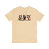 Soft Cream | I Was Normal 3 Cats Ago Unisex Short Sleeve T-Shirt | Orca Snork