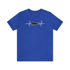 True Royal | Mahi Dolphin Heartbeat Fishing Unisex Short Sleeve T-Shirt | Orca Snork