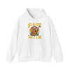 White | Life Is Good Take It Slow Sloth Unisex Hooded Sweatshirt | Orca Snork
